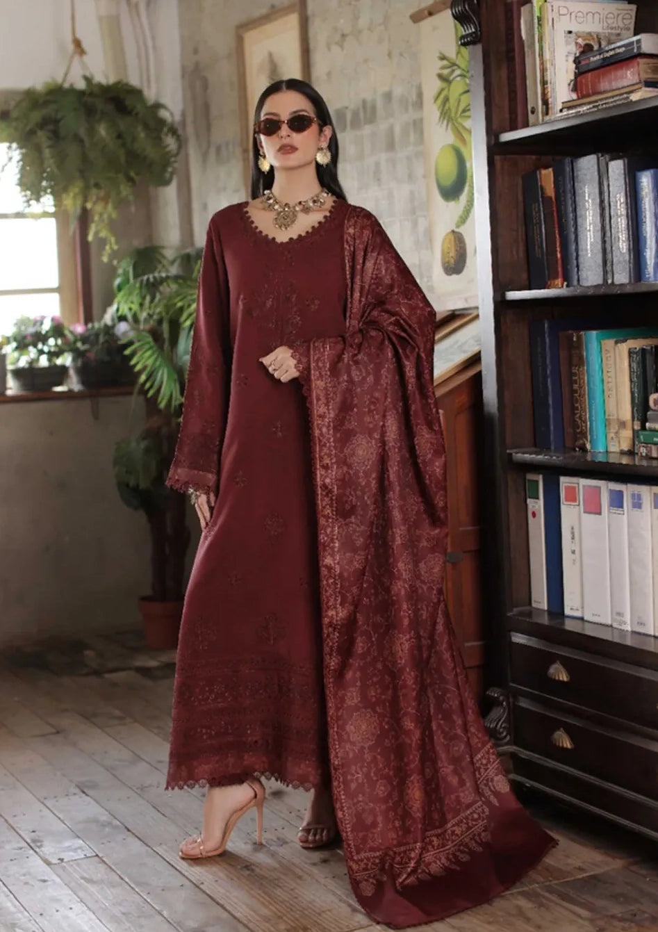 Noor By Saadia Asad Printsthas Winter'26 D-03B