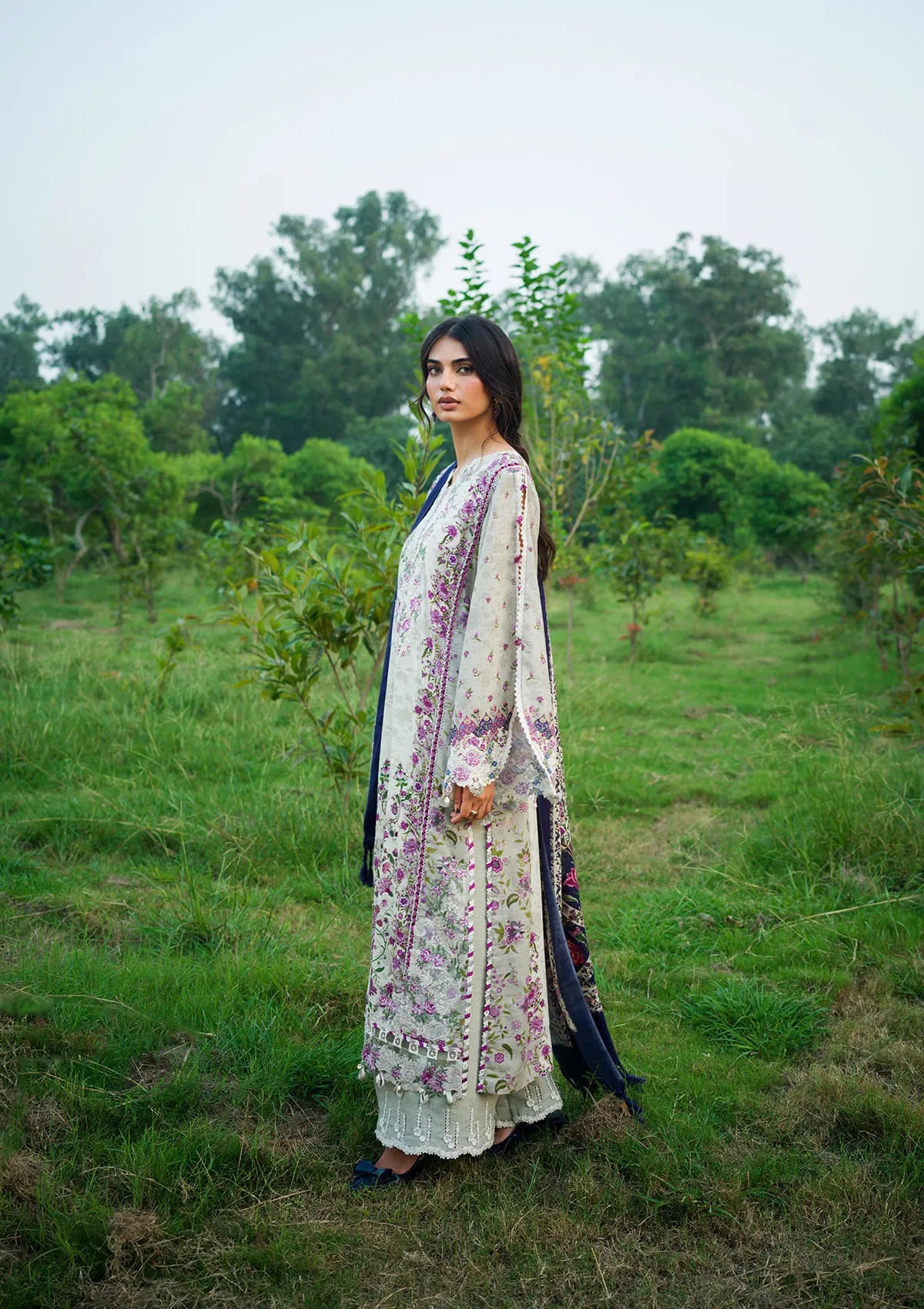 Elaf Wilderness Pashmina Shawl Edit'26 EWR-1B ROAM
