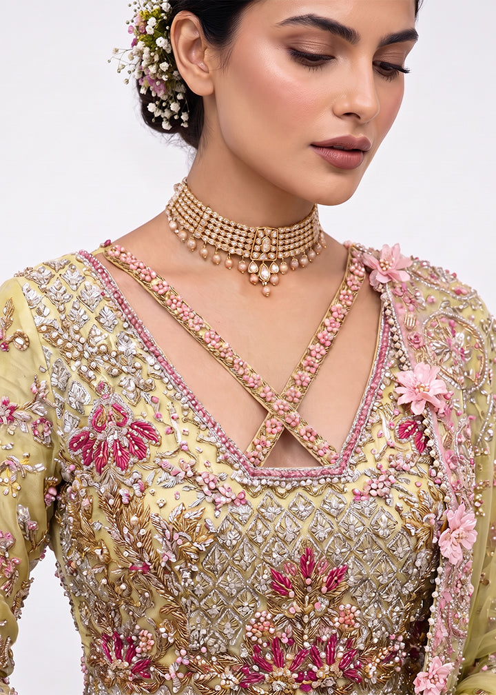 Maria Osama Khan Dahlia Wedding Festive'26 ELAN