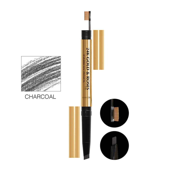 24K GOLD & ROSES V.02 EYEBROW PENCIL - Mohsin Saeed Fabrics