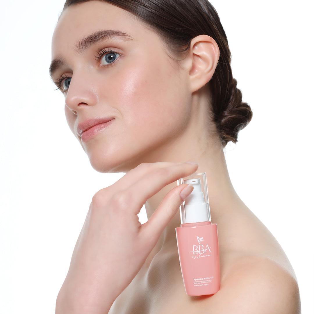Hydrating AQUA-GEL (Leaves complexion dewy, luminous and refreshed) - Mohsin Saeed Fabrics
