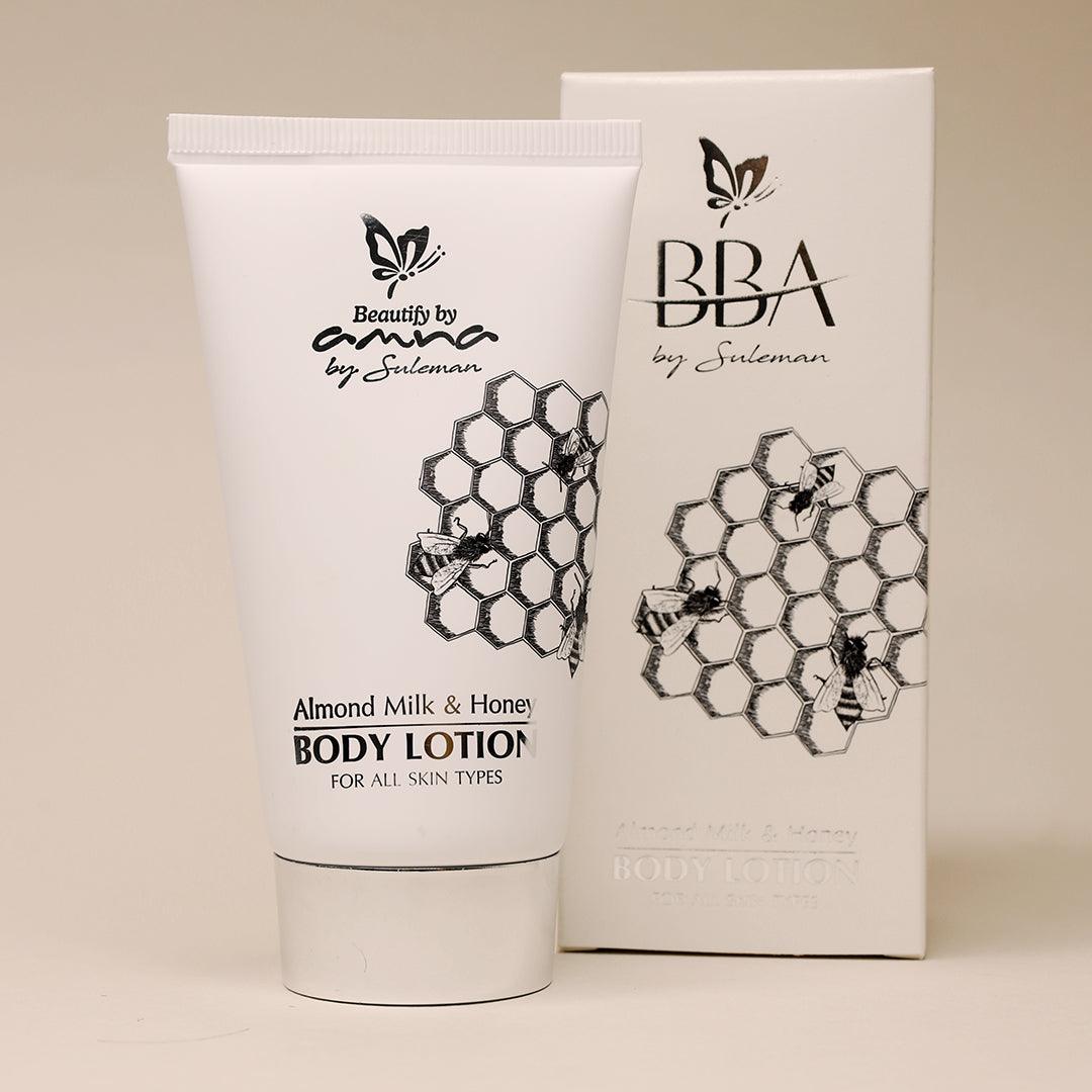 Almond Milk & Honey - BODY LOTION (for all skin types) - Mohsin Saeed Fabrics