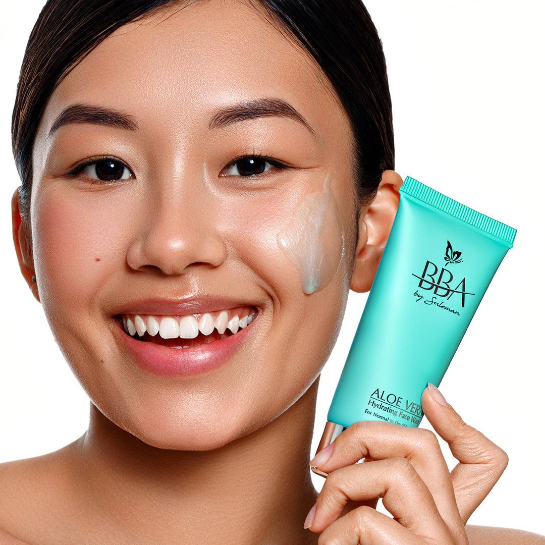 ALOE VERA HYDRATING FACE WASH (FOR NORMAL TO DRY SKIN) - Mohsin Saeed Fabrics