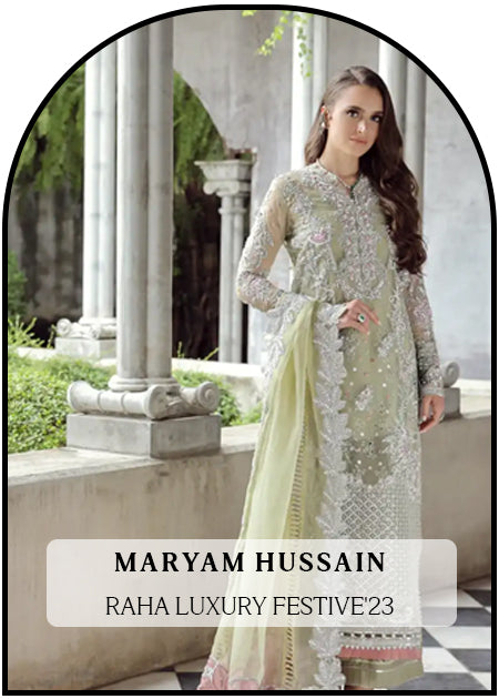 Maryam Hussain Raha Luxury Festive'23
