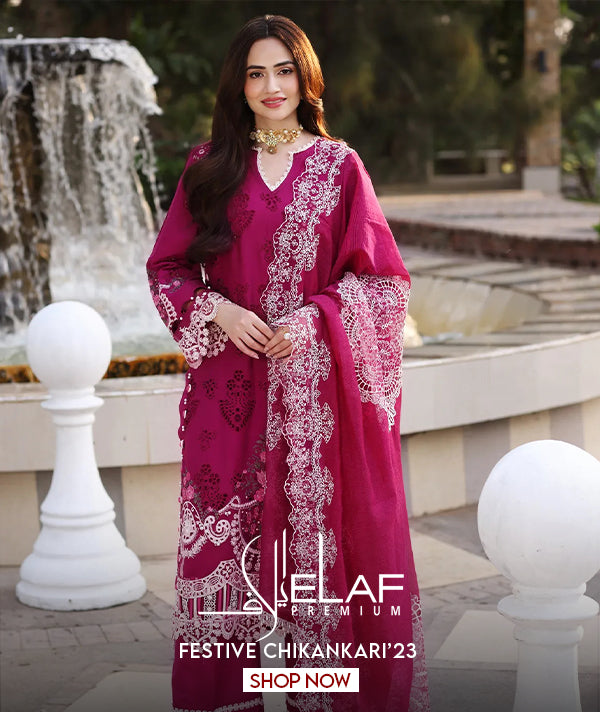 Elaf Festive Chikankari'23