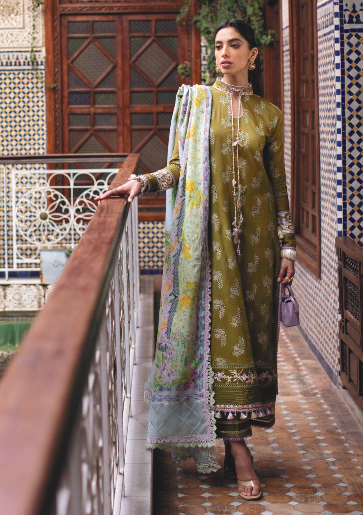 Buy Farah Talib Aziz dresses at Mohsin Saeed Fabrics. high quality and trendy designs Check Price and Shop Online. ✓ Free Shipping ✓ Cash on Delivery ✓ Best women clothing Store in Pakistan