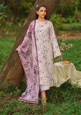 Summer Skies By Yards'24 D-06-Violet - Mohsin Saeed Fabrics