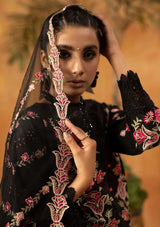 Phoolkenari By Shahjahan'24 SJ-24004 Black - Mohsin Saeed Fabrics