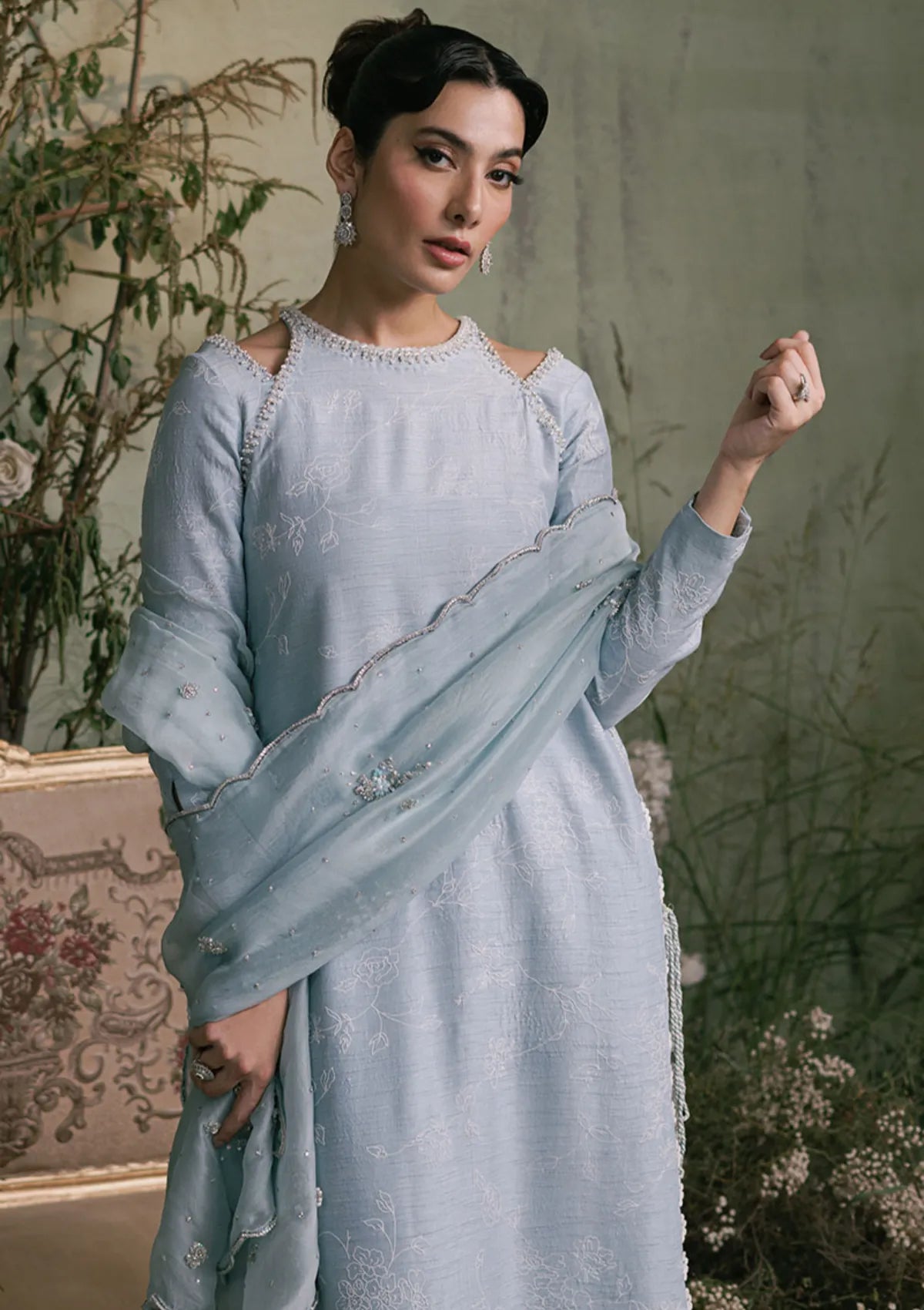 Khakaa Soie Chic Luxury Pret'25 D-02 Frost