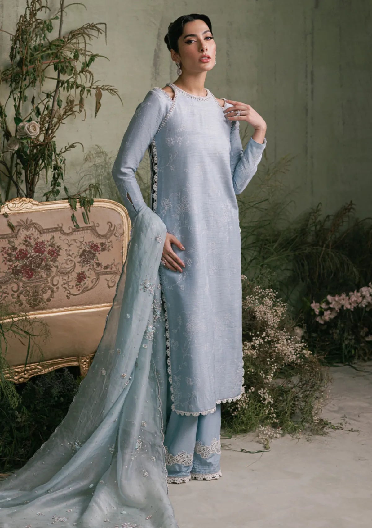 Khakaa Soie Chic Luxury Pret'25 D-02 Frost