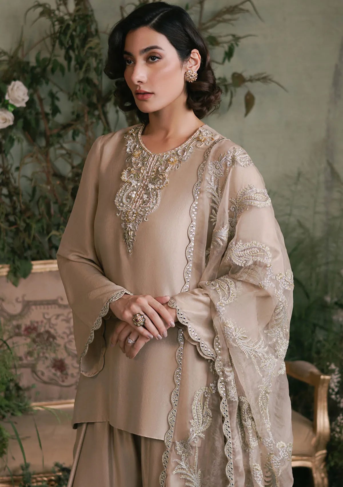 Khakaa Soie Chic Luxury Pret'25 D-11 Dune