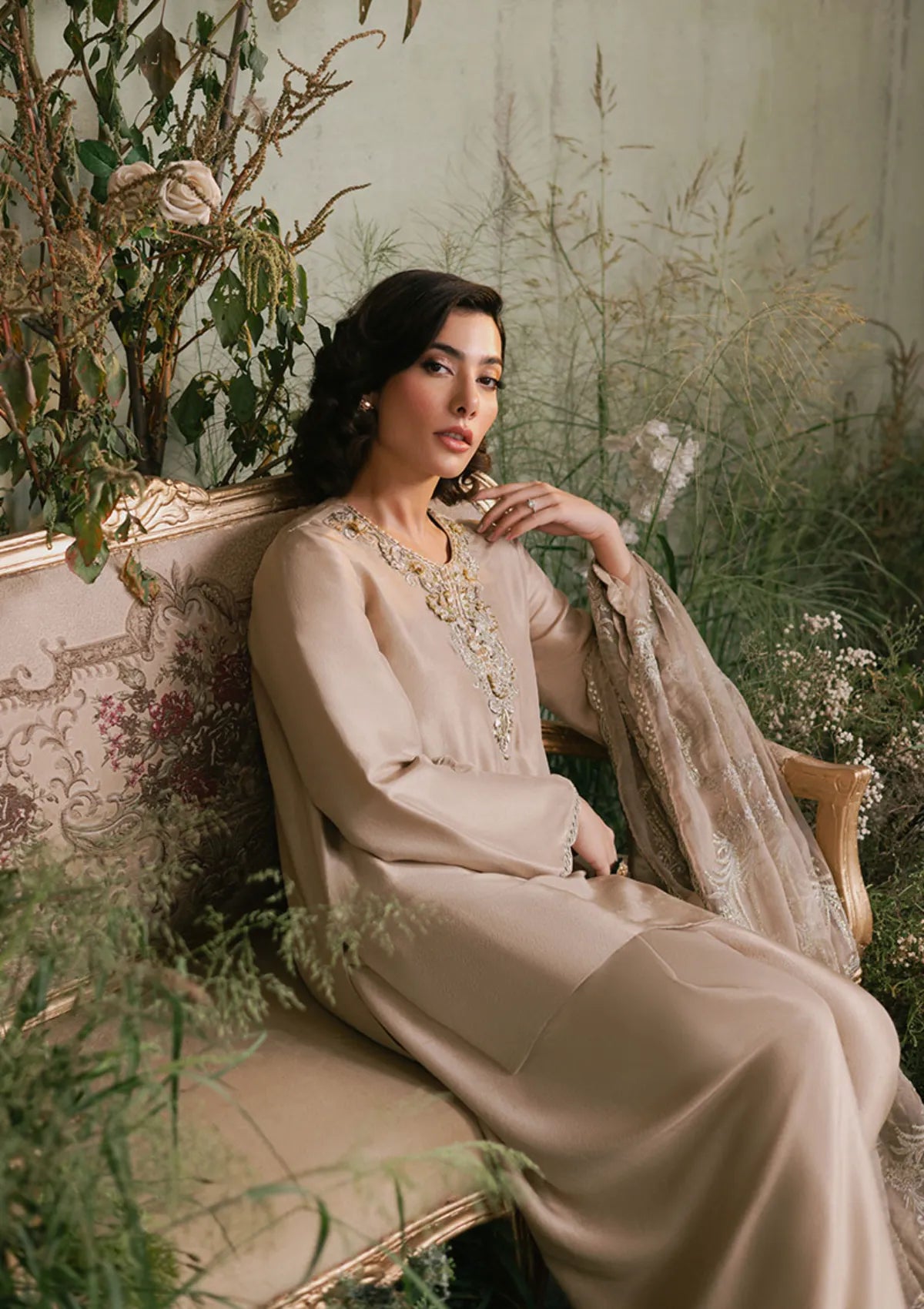 Khakaa Soie Chic Luxury Pret'25 D-11 Dune