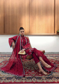 Qalamkar Chikankari Eid Edit'26 CM-03 RUBY