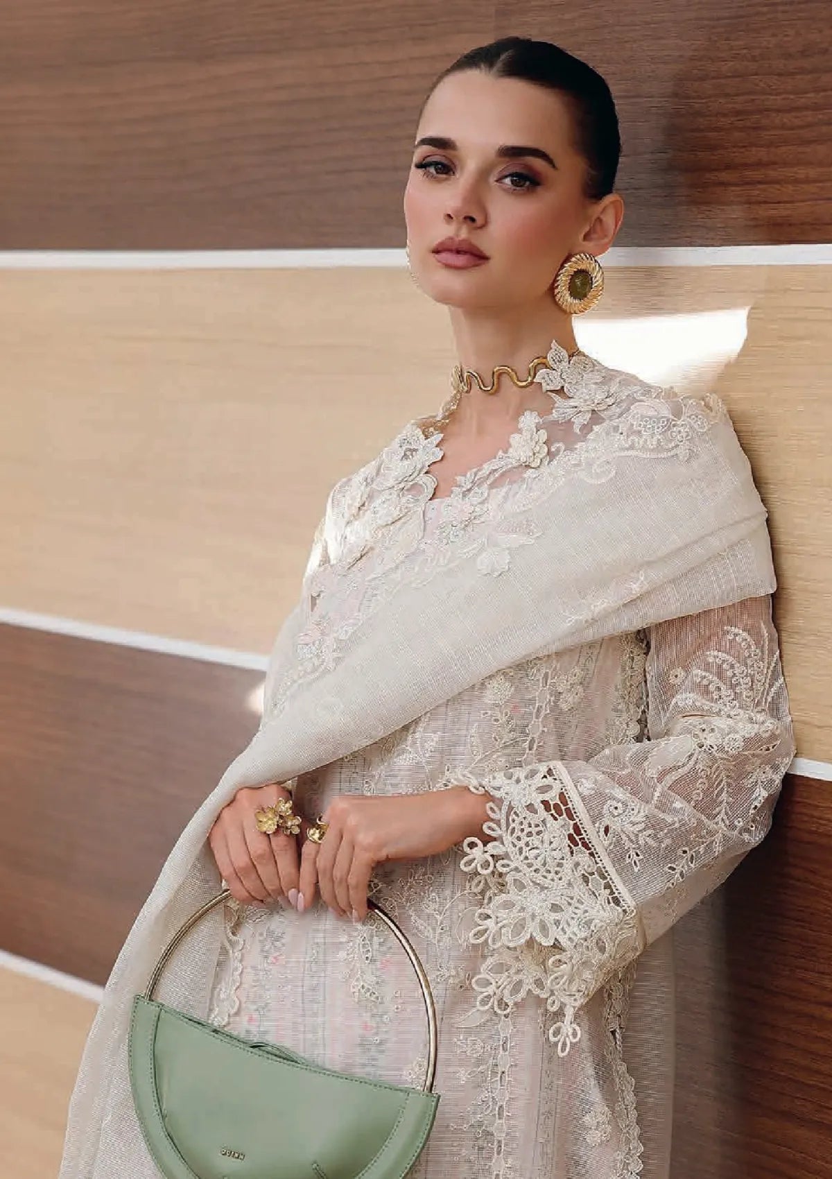 Qalamkar Chikankari Eid Edit'26 CM-04 ZIMAL