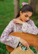 Summer Skies By Yards'24 D-06-Violet - Mohsin Saeed Fabrics