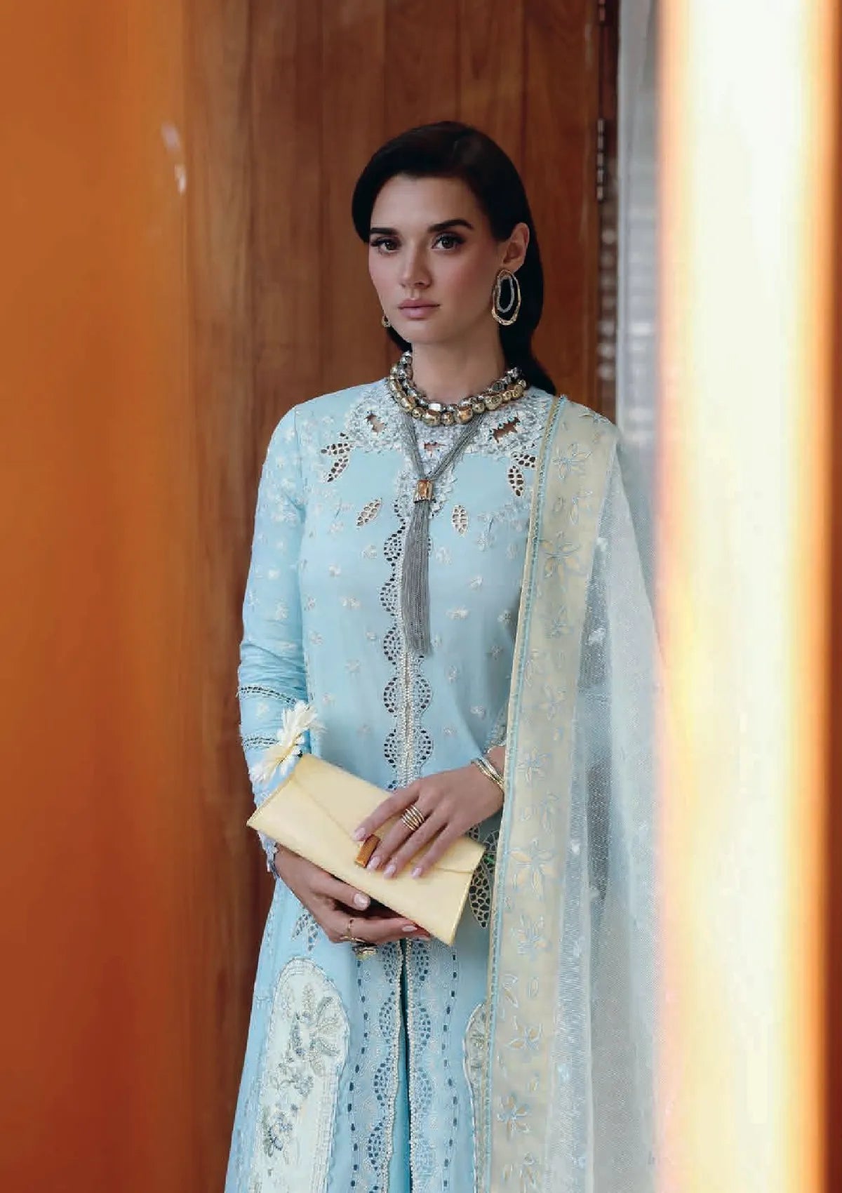 Qalamkar Chikankari Eid Edit'26 CM-05 NAYRA