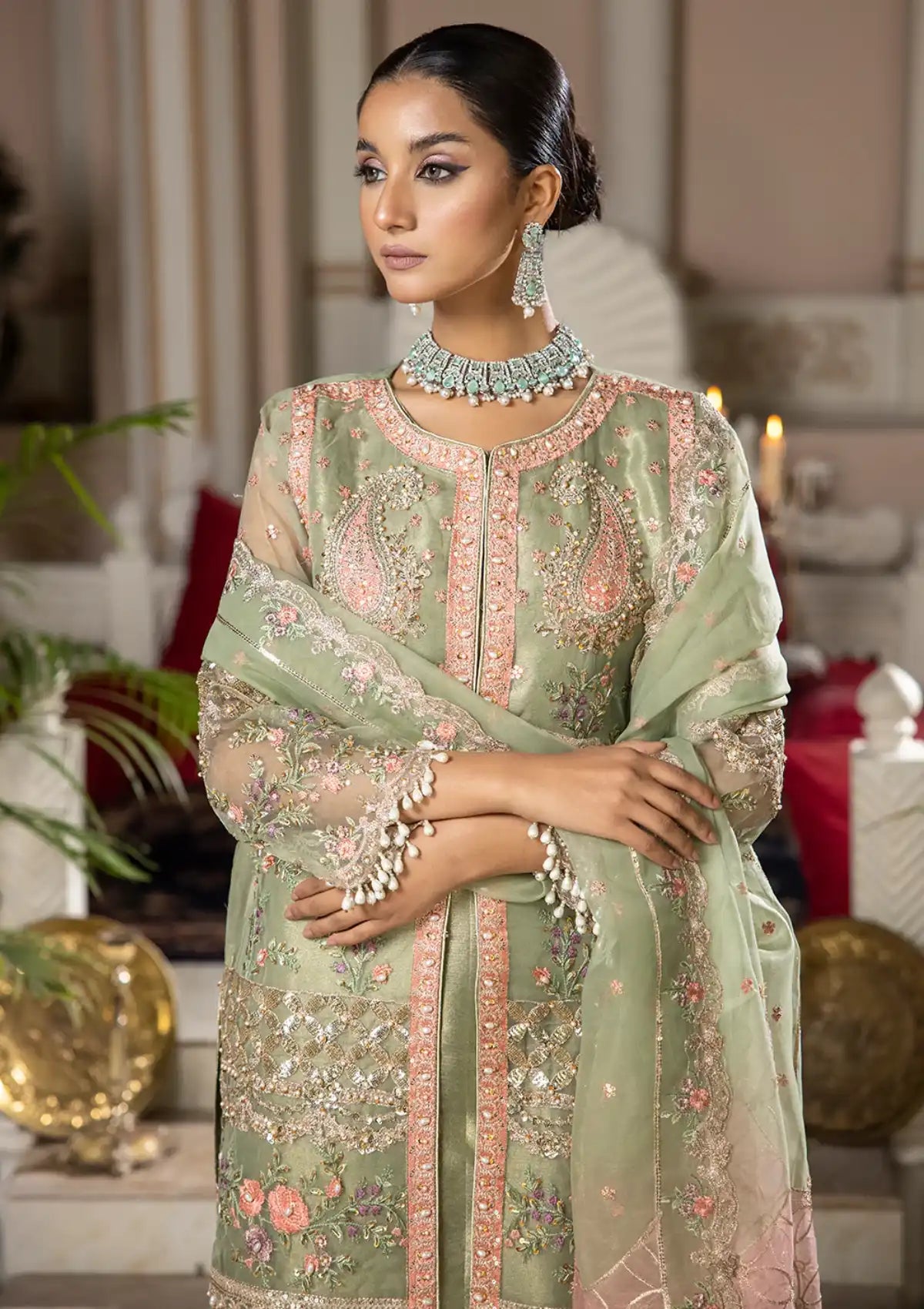 Noor-e-Jahan By Shahjahan Formal'24 SJ-23028-B - Mohsin Saeed Fabrics
