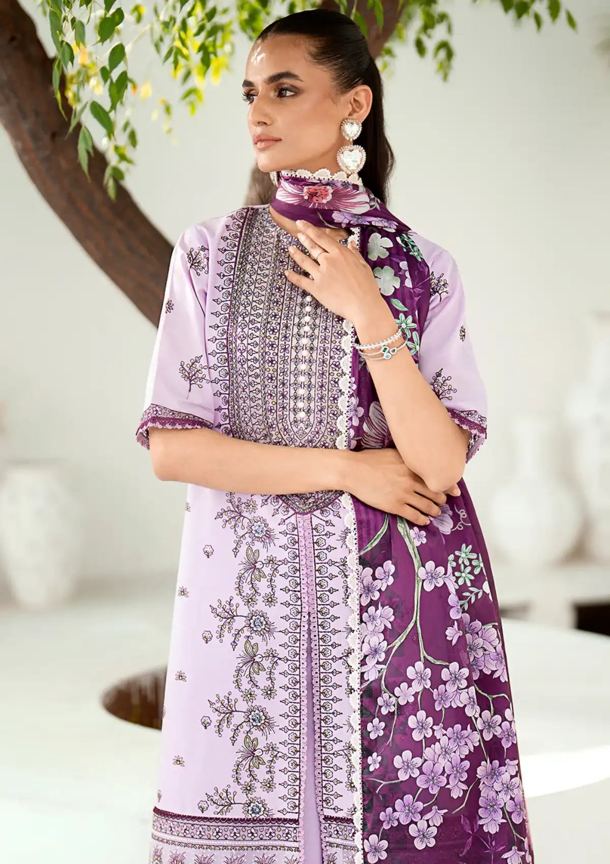 Bin Ilyas Riwaayat Spring Summer'24 D-303-A - Mohsin Saeed Fabrics