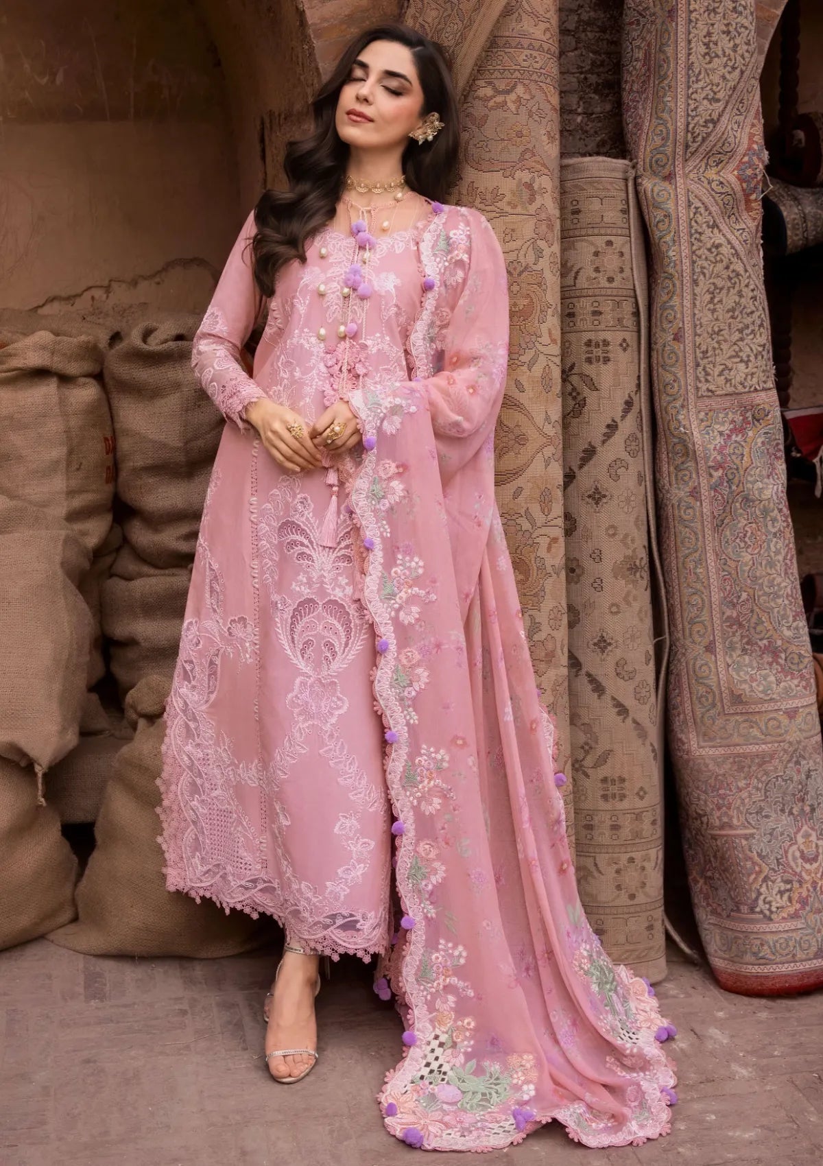 Saira Shakira Breeze Luxury Lawn'26 D-4B