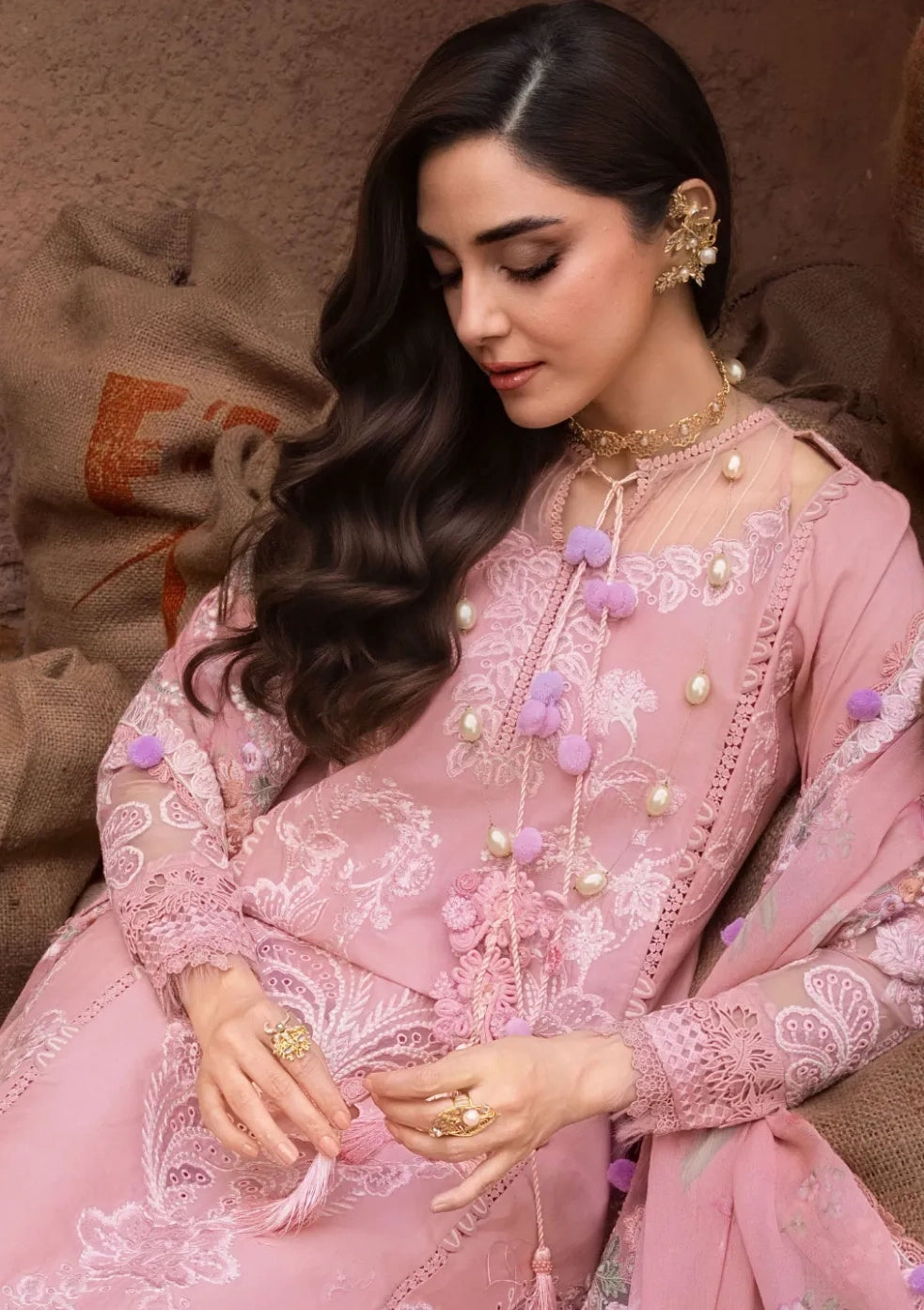 Saira Shakira Breeze Luxury Lawn'26 D-4B