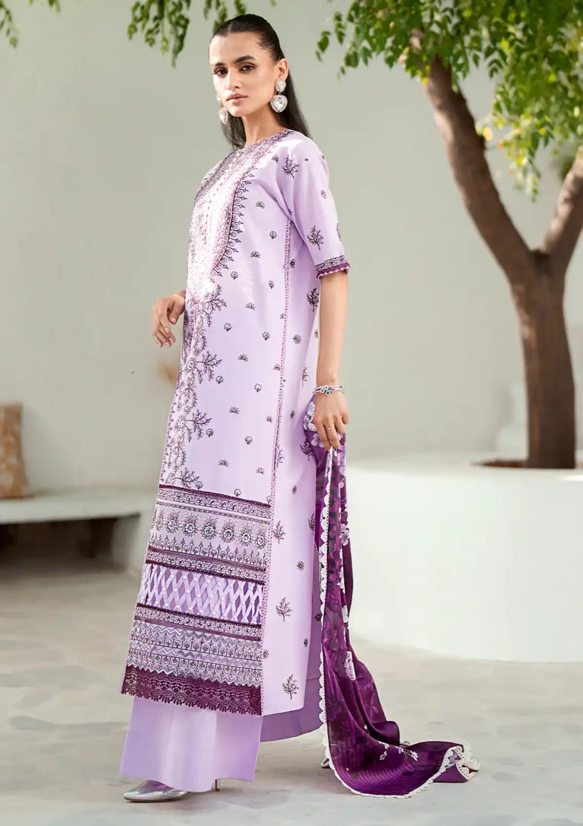 Bin Ilyas Riwaayat Spring Summer'24 D-303-A - Mohsin Saeed Fabrics