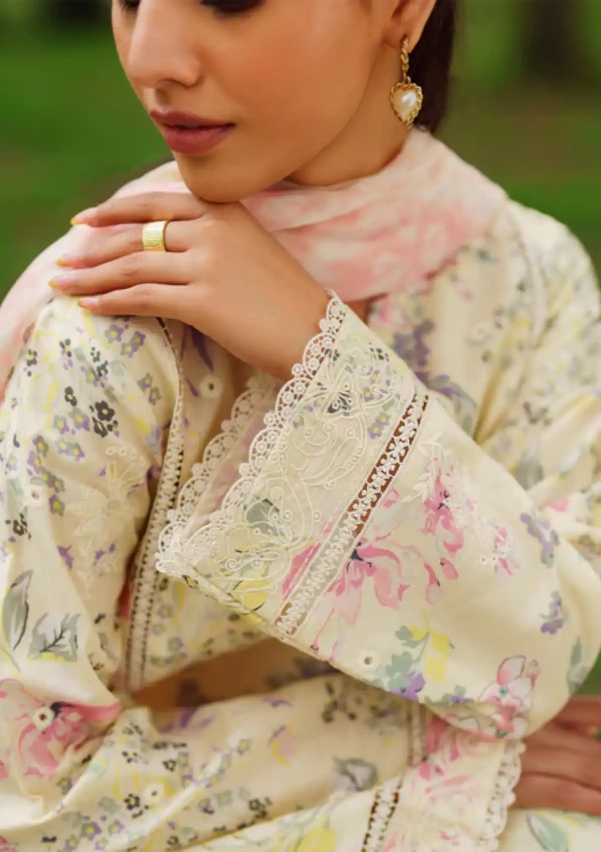 Summer Skies By Yards'24 D-05-Willow - Mohsin Saeed Fabrics