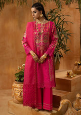 Phoolkenari By Shahjahan'24 SJ-24005 Pink - Mohsin Saeed Fabrics