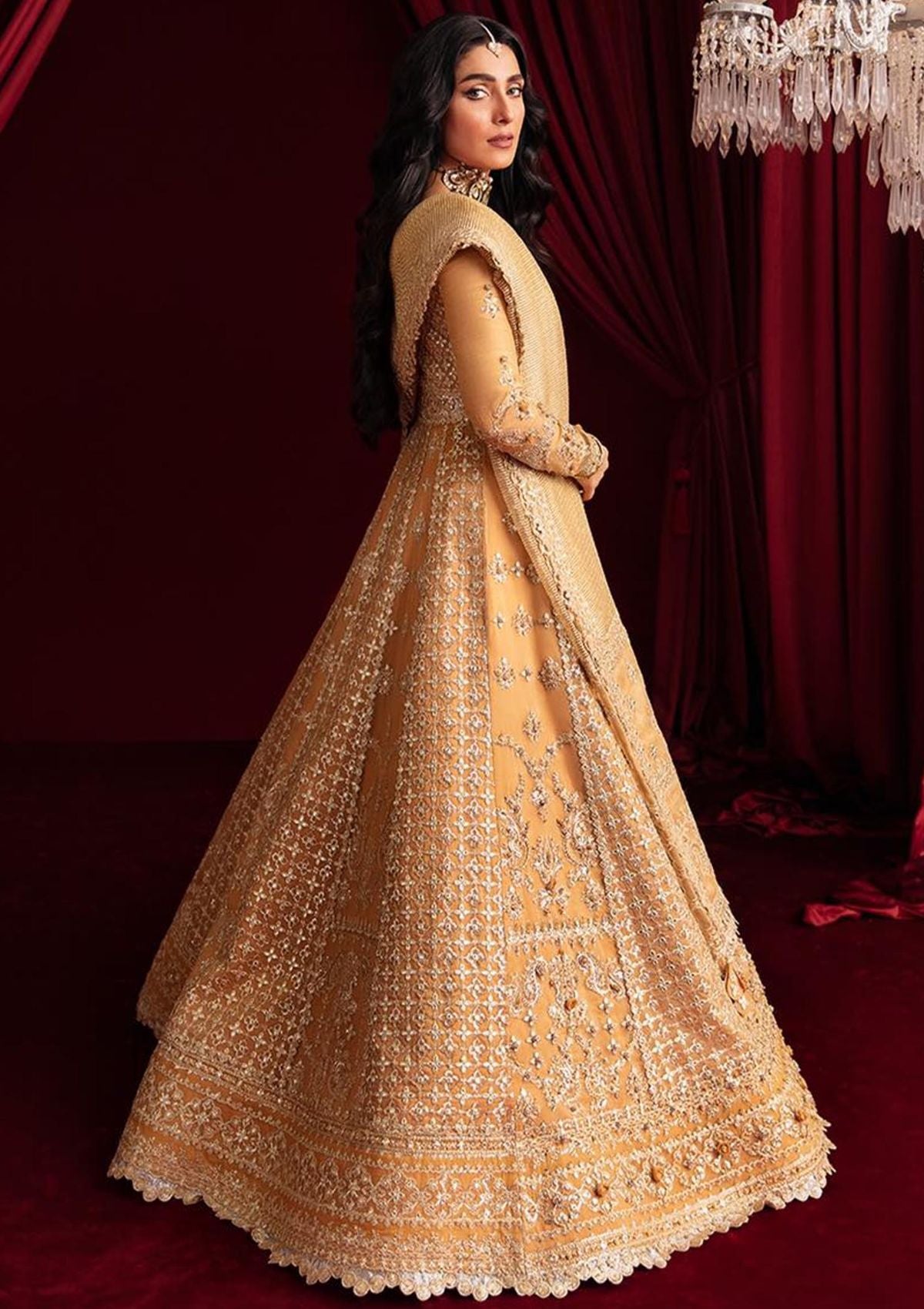 Qalamkar Heer Ranjha Formals'23 (Fariya) HR-01 - Mohsin Saeed Fabrics