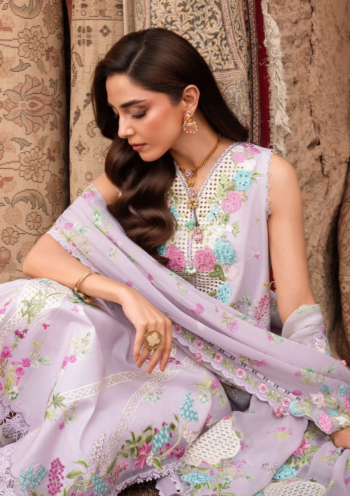 Saira Shakira Breeze Luxury Lawn'26 D-6B