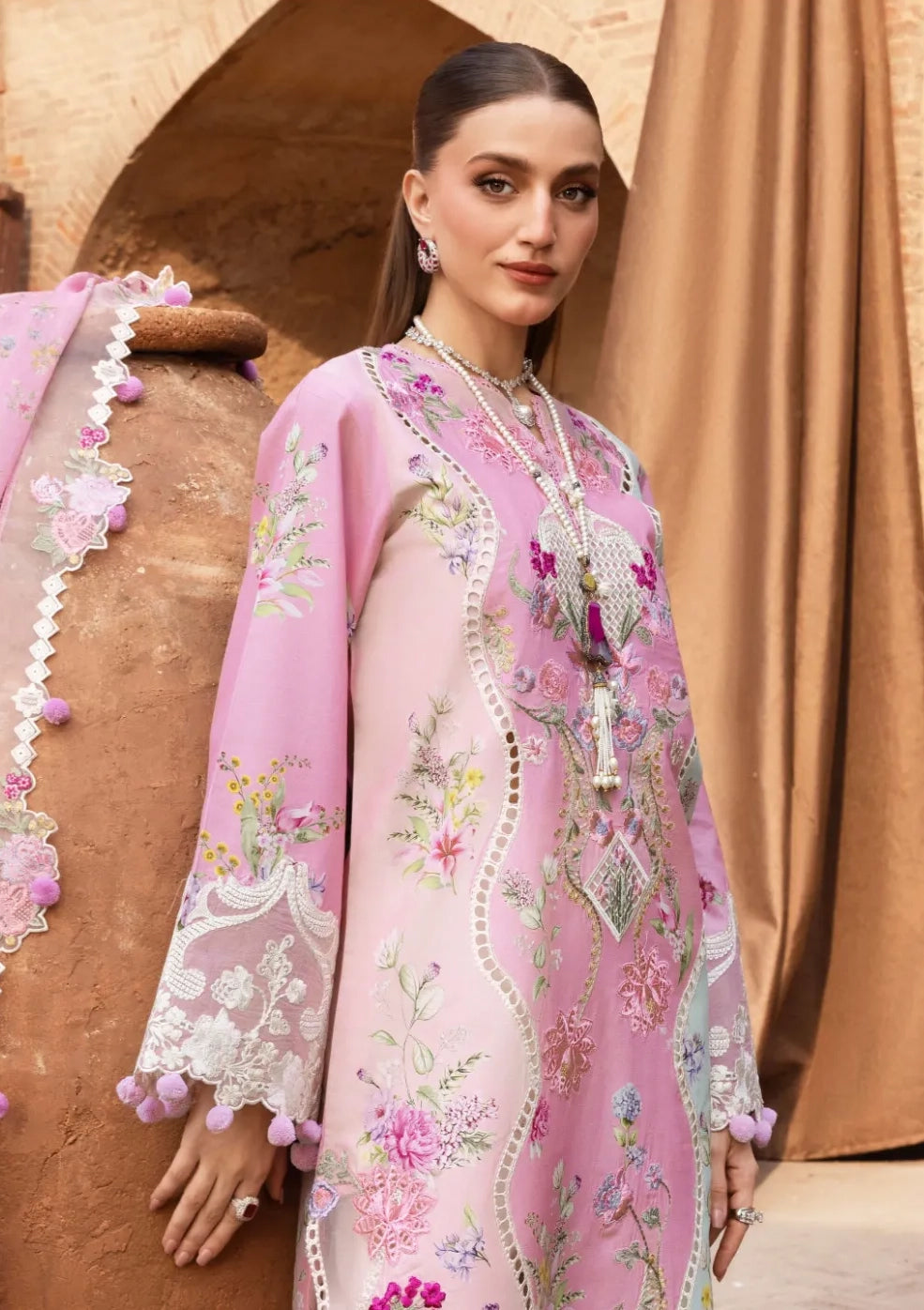 Saira Shakira Breeze Luxury Lawn'26 D-7A