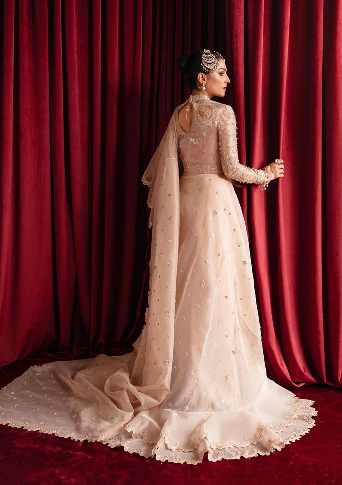 Qalamkar Heer Ranjha Formals'23 (Reena) HR-08 - Mohsin Saeed Fabrics