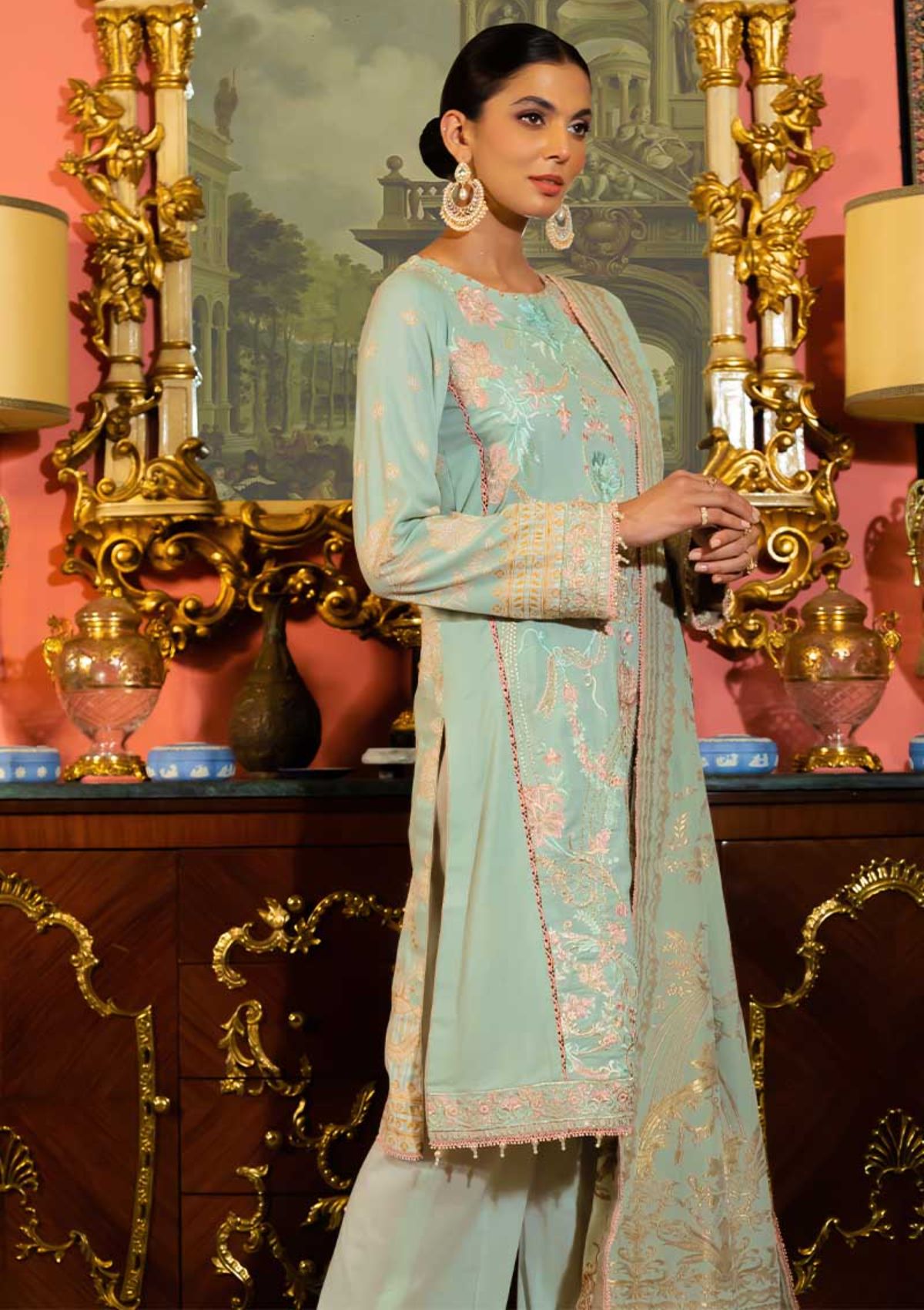 Rang Rasiya Zinnia Linen Winter'20 ZN-146 - Mohsin Saeed Fabrics