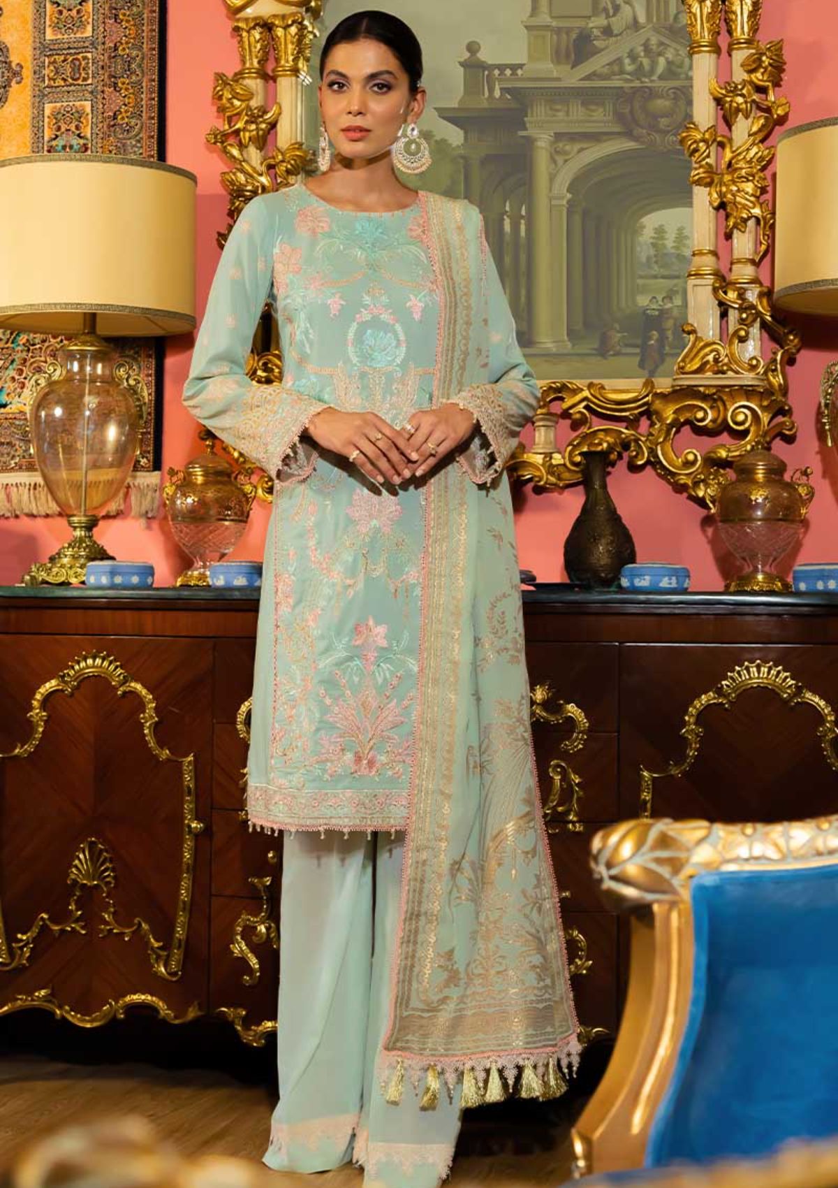 Rang Rasiya Zinnia Linen Winter'20 ZN-146 - Mohsin Saeed Fabrics