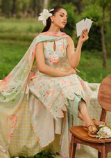 Summer Skies By Yards'24 D-07-Scarlet - Mohsin Saeed Fabrics