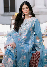Bin Ilyas Clara Luxury Lawn'24 D-212-A - Mohsin Saeed Fabrics