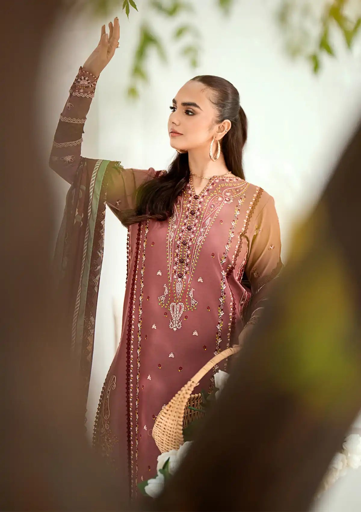 Bin Ilyas Riwaayat Spring Summer'24 D-305-A - Mohsin Saeed Fabrics