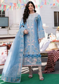 Bin Ilyas Clara Luxury Lawn'24 D-212-A - Mohsin Saeed Fabrics