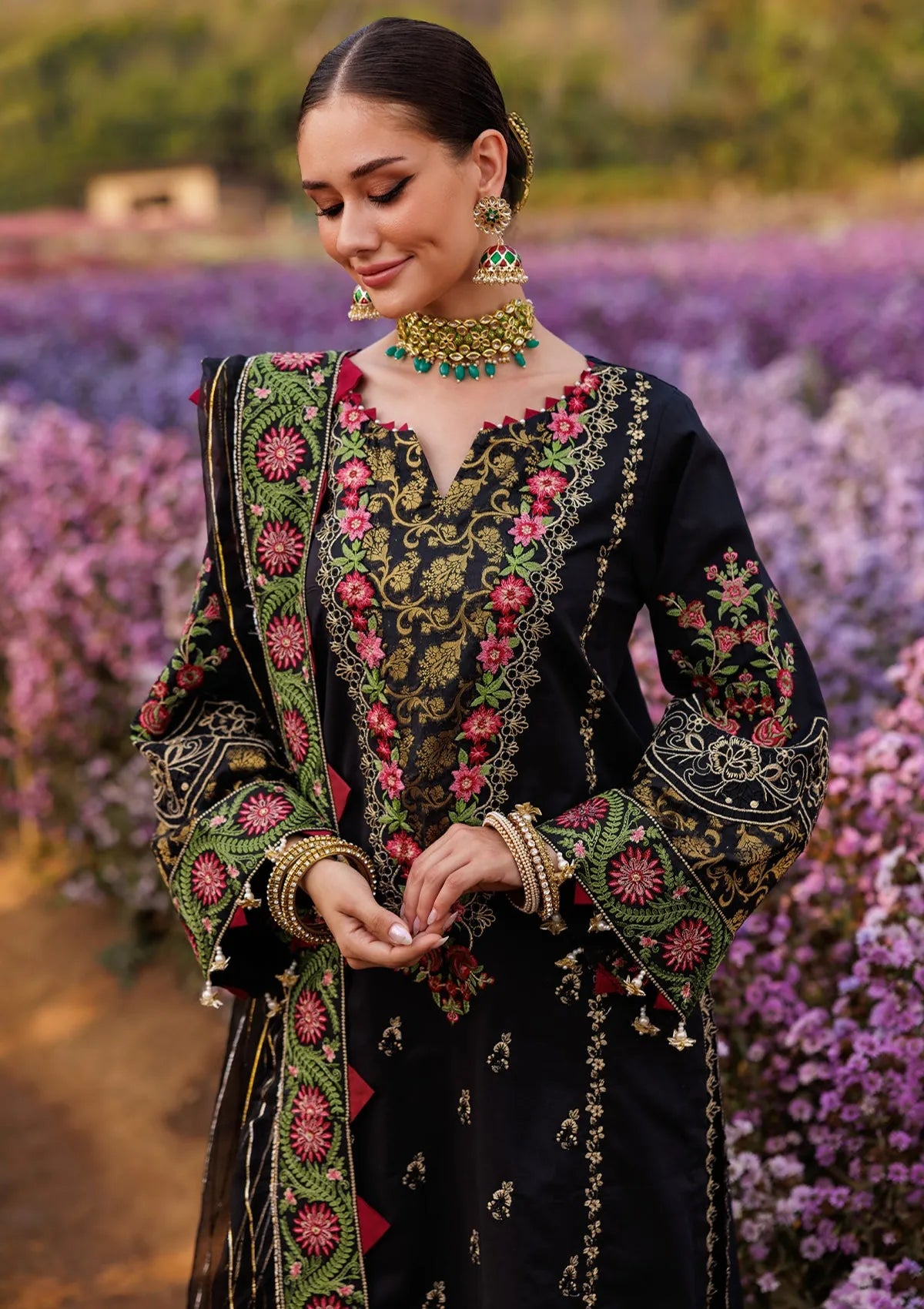 Charizma Zauq Emb Lawn'26 CZ5-03