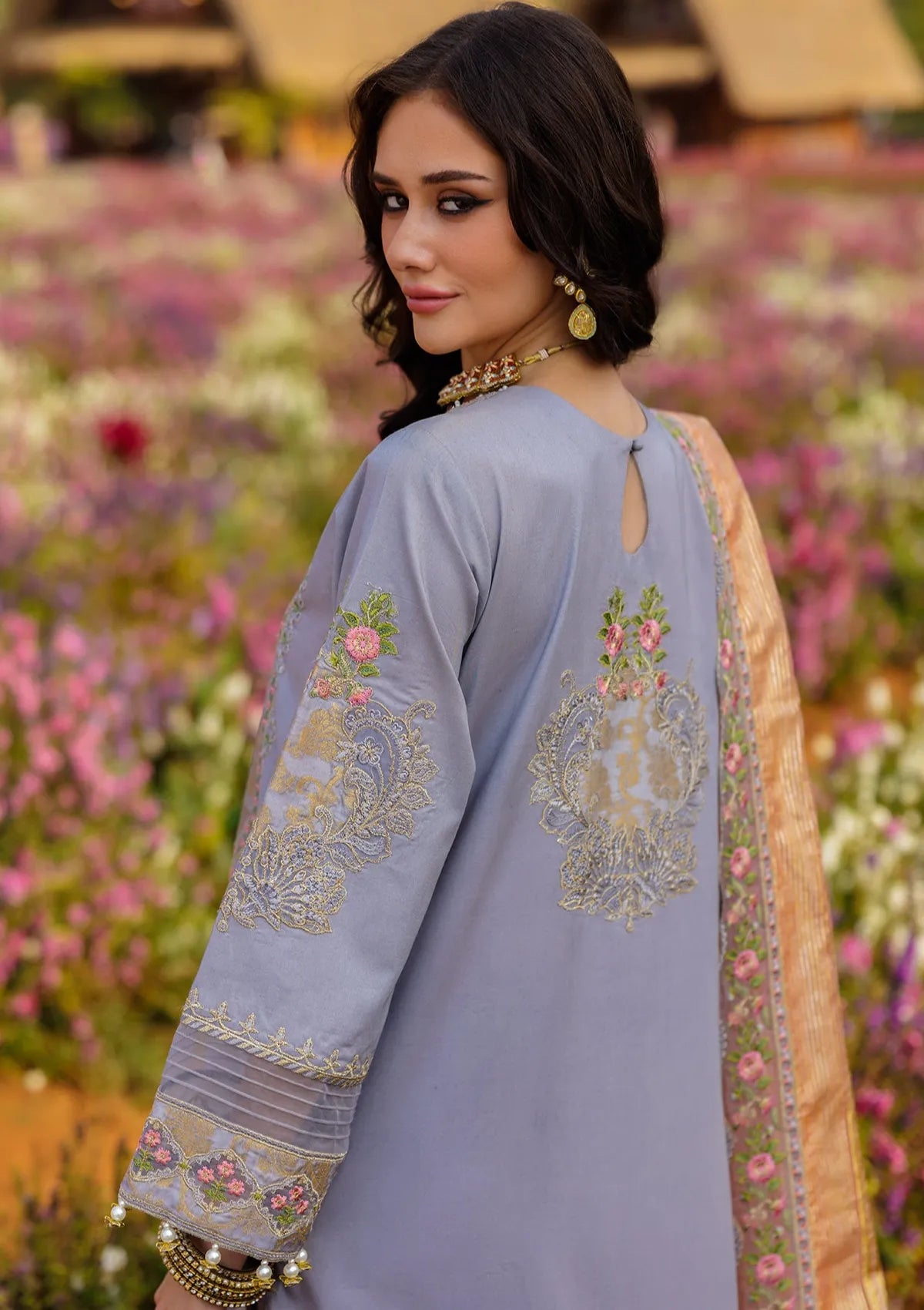 Charizma Zouq Festive Lawn'26 D-05