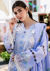 Bin Ilyas Clara Luxury Lawn'24 D-213-A - Mohsin Saeed Fabrics