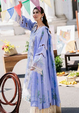 Bin Ilyas Clara Luxury Lawn'24 D-213-A - Mohsin Saeed Fabrics