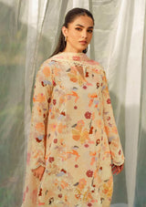 Summer Skies By Yards'24 D-09-Sunset - Mohsin Saeed Fabrics