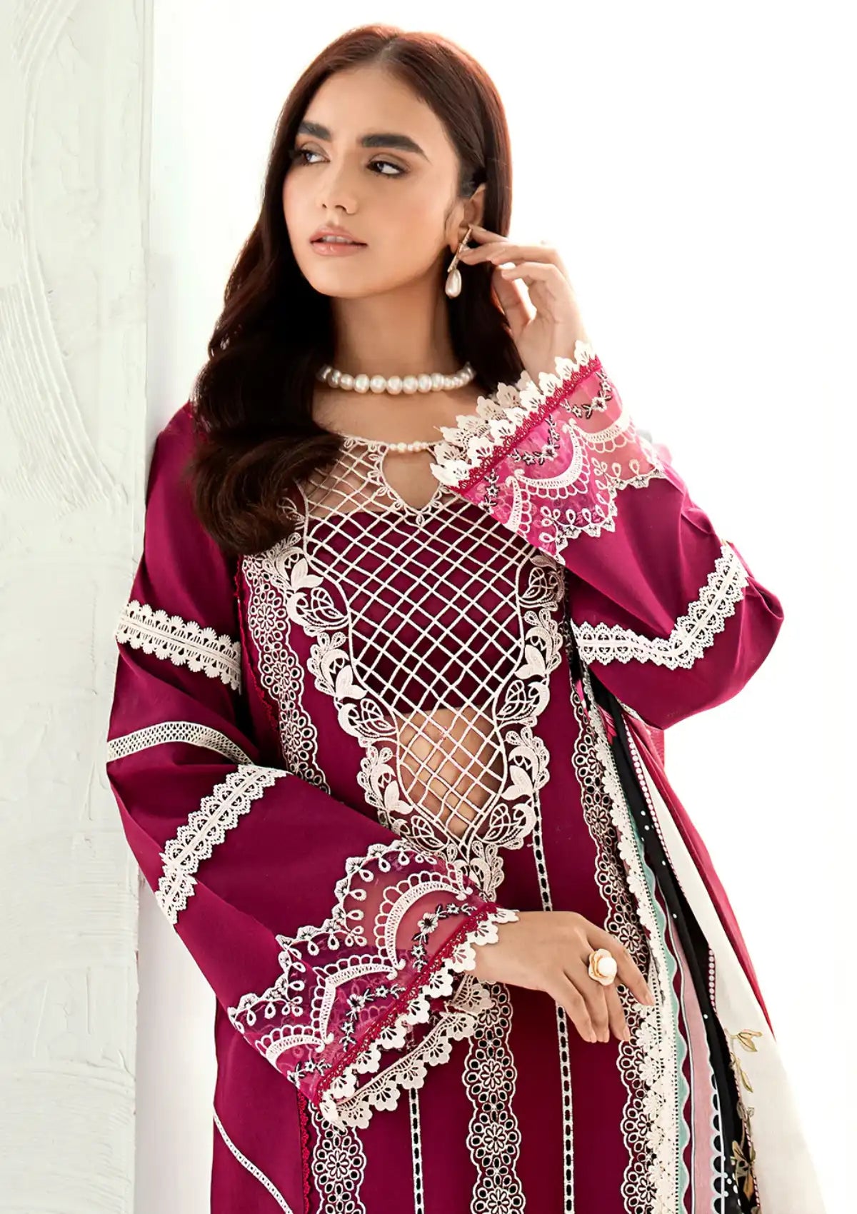 Bin Ilyas Riwaayat Spring Summer'24 D-308-A - Mohsin Saeed Fabrics