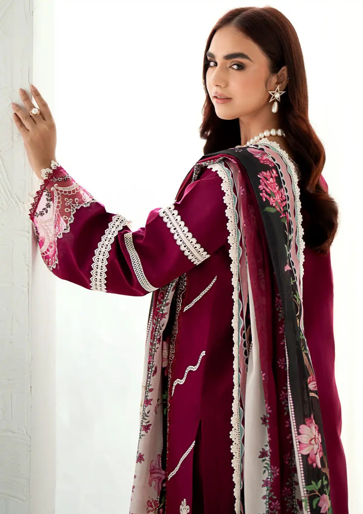 Bin Ilyas Riwaayat Spring Summer'24 D-308-A - Mohsin Saeed Fabrics