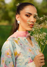 Summer Skies By Yards'24 D-08-Daffodil - Mohsin Saeed Fabrics