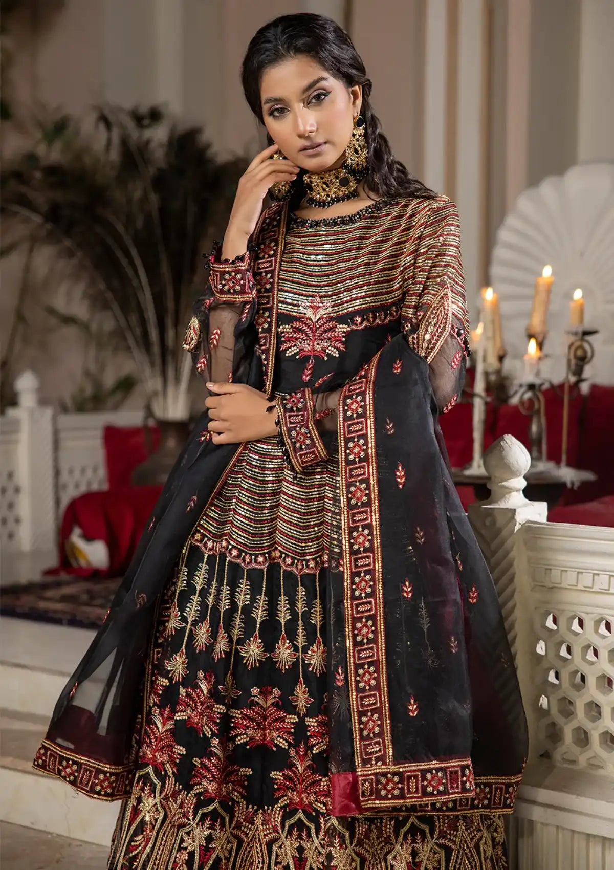 Noor-e-Jahan By Shahjahan Formal'24 SJ-23024-C - Mohsin Saeed Fabrics