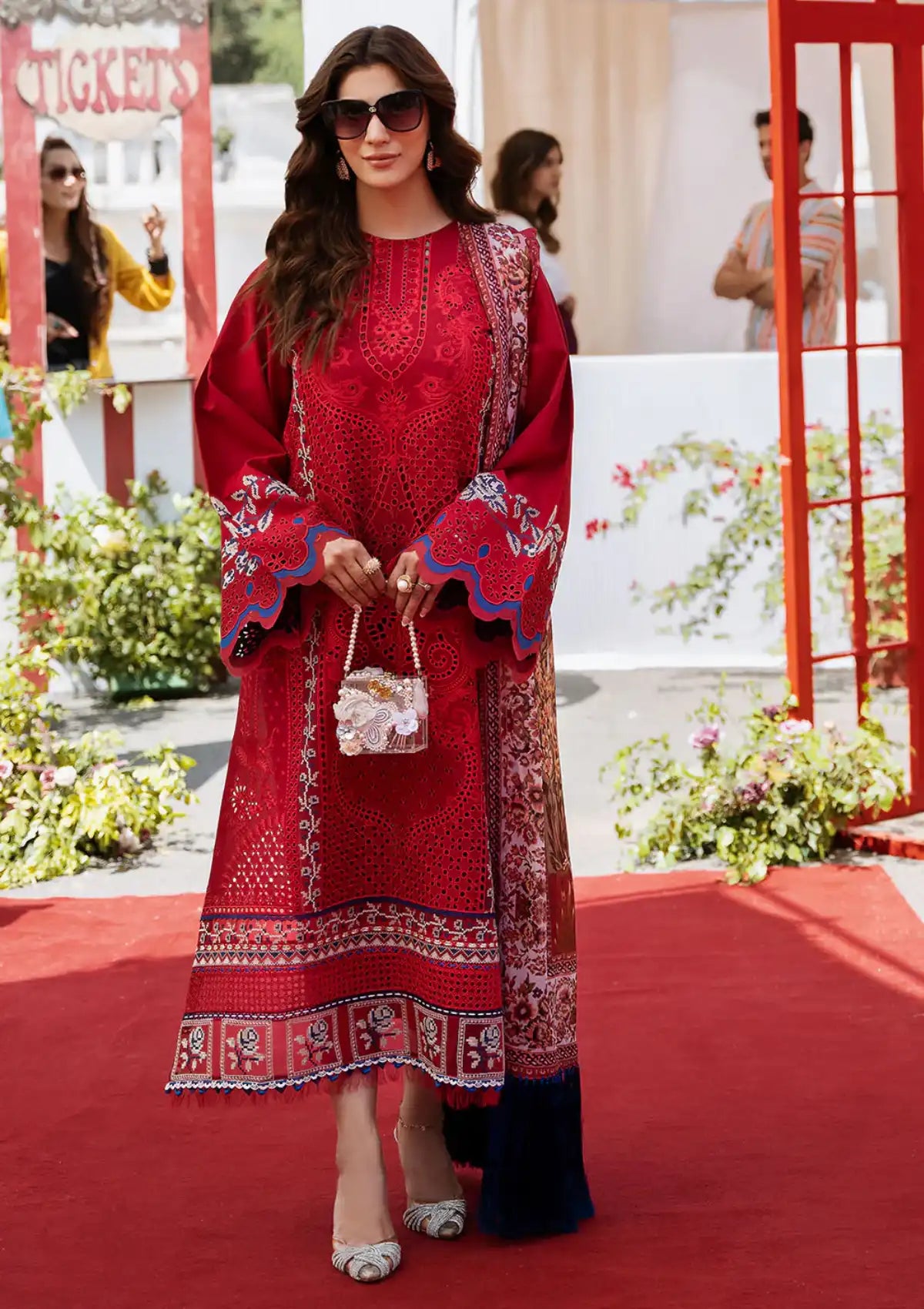 Bin Ilyas Clara Luxury Lawn'24 D-217-B