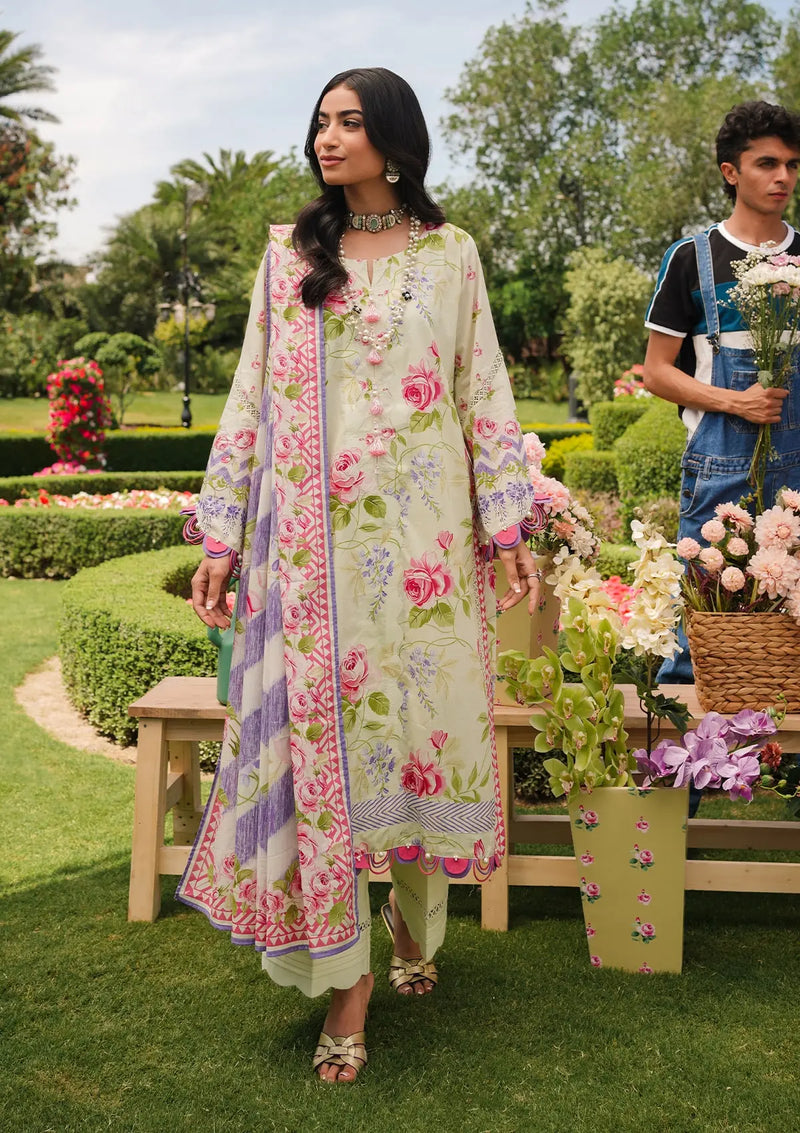 Elaf Prints Lawn Collection'24 EEP-03B-Meadow Magic