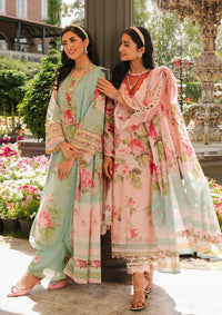 Elaf Prints Lawn Collection'24 EEP-01B-Petal Pulse - Mohsin Saeed Fabrics