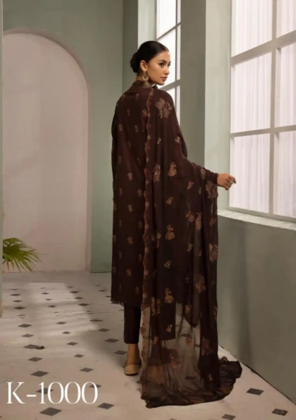 Khoobsurat Emb Karandi'23 K-1000 - Mohsin Saeed Fabrics